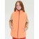 Vest for girls, height 134 cm, orange color