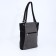 Bag Vita with a zipper, gray color