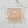 Braid with ostrich feathers, 8-10 cm, 5 ± 0.5 m, ivory color