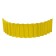 Fencing for the flowerbed, 110 × 24 cm, yellow, "wave", Greengo