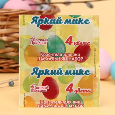 Food dyes for eggs "Easter set bright mix", 5 g