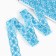 Braid braid, winding 20 meters, blue-white