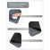 Dishes for dishes with the absorbent effect of Amaro Home, 40x60cm, color wet asphalt