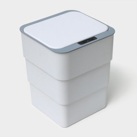 Garbage bin Savanna, folding, 18 l, white color-7