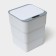 Garbage bin Savanna, folding, 18 l, white color