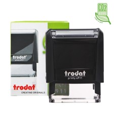 Equipment for stamp automatic Trodat Printy 4911, 38 x 14 mm, black body