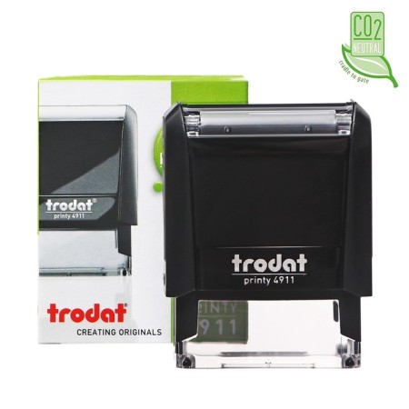 Equipment for stamp automatic Trodat Printy 4911, 38 x 14 mm, black body