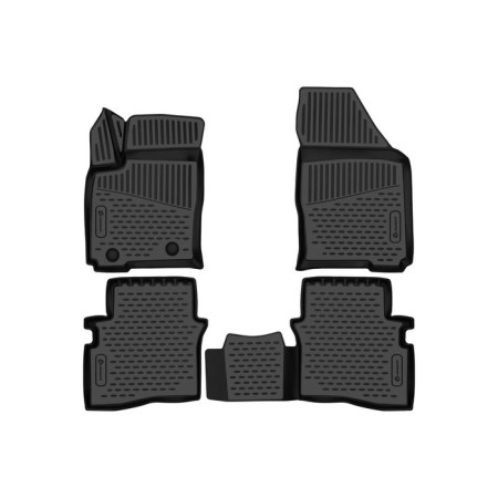 3D mats in the salon for Omoda S5 (I) 2022 - 4 pcs.