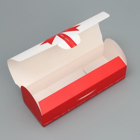 Box for Cupcake "Happy New Year", Bant, 9 x 9 x 24.5 cm, New Year-2