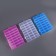 Organizer for decor, mobile cells, 24 cells, 19.7 × 13.3 × 3.5 cm, color mix