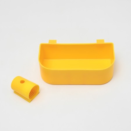 Drill for a bottle of birds internal 14.3 x 6.8 x 4.5 cm, yellow-5