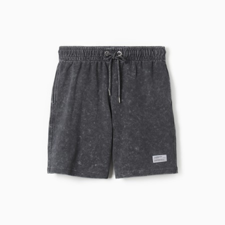 Male shorts, dark gray color, size 50 (XL)