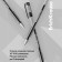 Gel pen Erichkrause G-Tone, node 0.5 mm, black ink, letter line length 500 meters