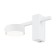 Bra Freya Fr5363WL-01W TACTIC, 230x85x100 mm, GX53, 1x8W, white color