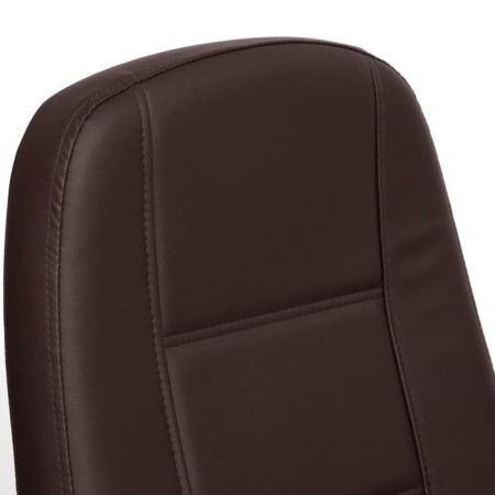 Armchair CH747 Eco-leather, brown 36-36-12