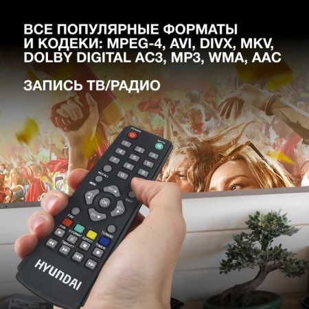 DVB-T2 Hyundai H-DVB440 receiver-2