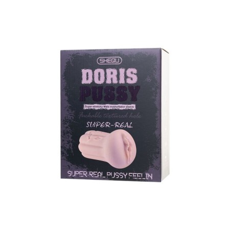 Masturbator Realistic vagina Doris, Xise, TPR, bodily, 16.5 cm-9