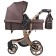 Stroller transformer Farfello Aimile Original, chocolate color