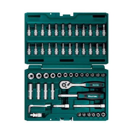 Universal instrument set Kraftool X-Drive 27885-H57, 57 items