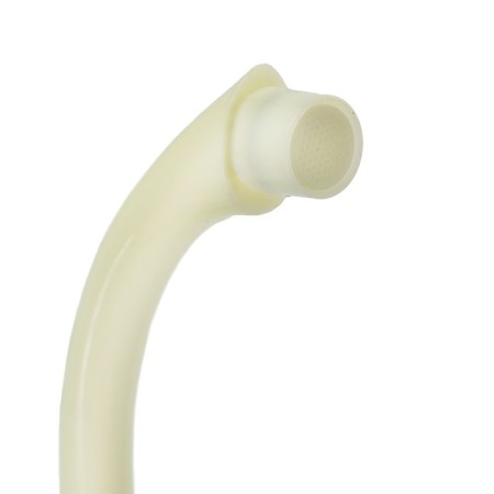 Tap for one water Zein Z2018, round handle, plastic, high R-shaped spout, rice color-4