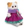 Soft toy "Lee in a dress and snood", 24 cm