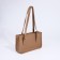 Bag Female Tout with zipper, beige color
