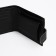 Women's wallet on the button, Textura, black color