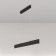 Squirry of suspended Technical P010PL-L23B4K, LED, 23W, 91x4x8 cm, 800lm, black color black