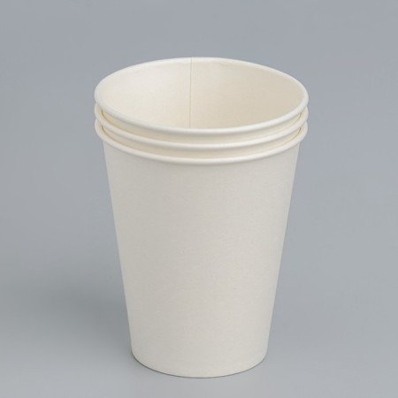 Paper glass "White" 165 ml, diameter 70 mm-1