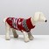 Sweater "Running deer", XS (DS 17, Osh 17, OG 23-37 cm), burgundy