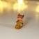 Souvenir Polystone "Boby Karamel with Gold" MIX 4x2.3x2.1 cm