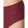 Female cowards, size 44, burgundy color