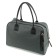 Road Bag VD44-05310, dark gray, waterproof fabric with inserts from genuine leather