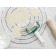 Konfinetta slicing roller, 16.5 × 8 × 4 cm, white color