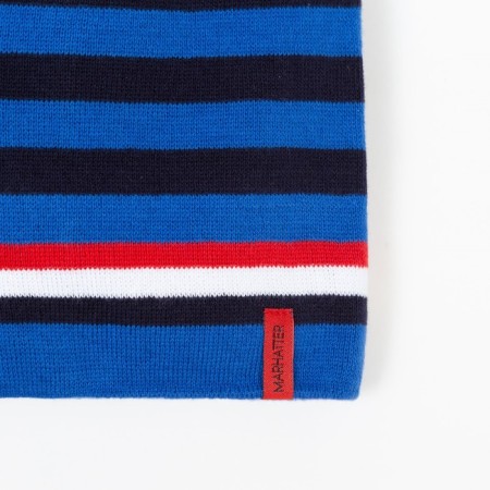 Hat for a boy, blue color, size 50-52-1