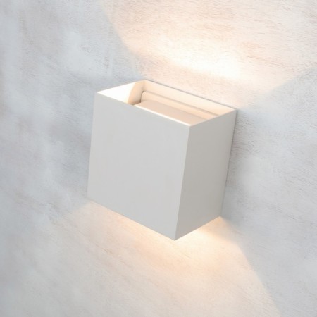 Street lamp Mantra Davos, Led, 1830lm, 3000k, 150x100x150 mm, white color