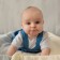 Set: T-shirt and overalls crumb I am Basic Line, height 86-92 cm, blue
