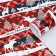 Glossy packaging paper "Forest New Year", 70 x 100 cm, 1 sheet