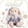 Soft toy "Little Friend", bunny in a lilac dress