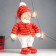 Interior doll "Boy Puhlyash in a hat with a bomb, fur outfit" 43x20x11 cm