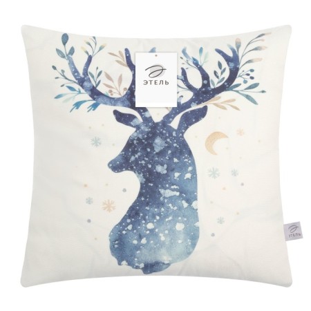Pillowcase decorative Ethel "Deer" 40 x 40 cm, polyester-5