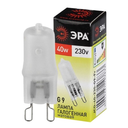 Hague era lamp, G9, 40 watts, 600lm, 3000 K