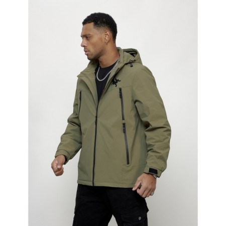 Male spring jacket, size 58, light green color-5