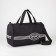 Sports bag with lightning, long belt, black color