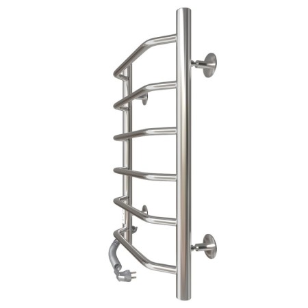 Electric towel "Sanprise" Victoria P6, 400x600 mm, left, chrome-2