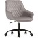 Computer chair almer plastic/velor, black/gray 57x60x84 cm