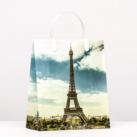 Package "Half in Paris", soft plastic, 26 x 23 cm, 110 μm