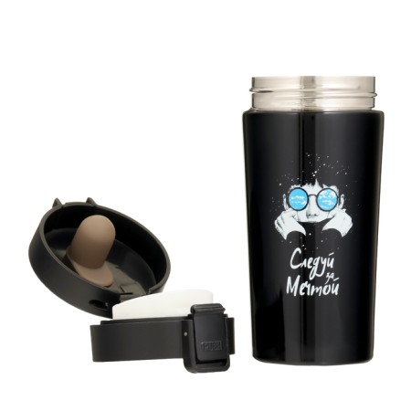 Thermal circle, 380 ml, Style "Follow the Dream", retains heat up to 8 hours-3