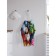 Apron kitchen with a photo print "Easter eggs", adjustable, size OS