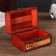 Casket wood chest "Wanderer map" 10.5x15x9 cm